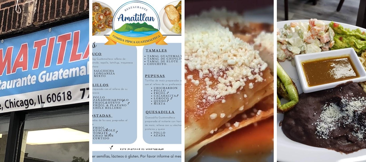 Amatitlan Menu